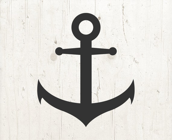 Download Anchor Svg Nautical Svg Anchor Clipart Anchor Silhouette Etsy PSD Mockup Templates