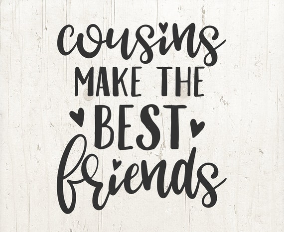 Download Cousins Make The Best Friends SVG Cousins SVG Toddler Boy | Etsy