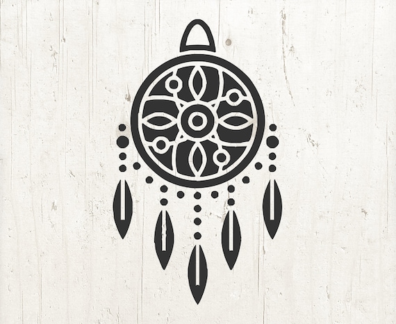 Download Boho SVG dream catcher svg Feather Svg Tribal Svg | Etsy
