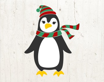 Süßer Pinguin SVG PNG Clipart