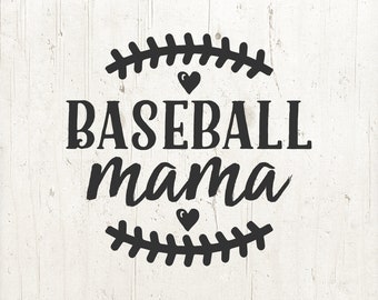 Baseball mama svg, svg cut file, baseball svg, baseball mom svg, sports svg, baseball mom