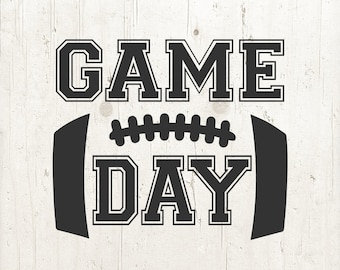 Game Day Football SVG PNG: Mom Shirt Cut File (Digital Download)