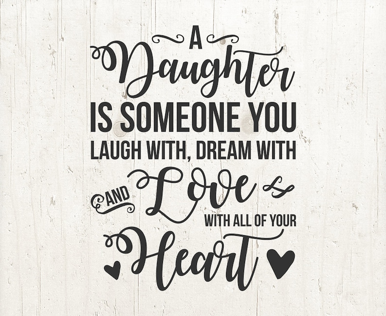 Download Daughter SVG daughter quote SVG daughter saying svg | Etsy