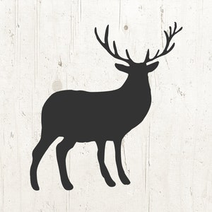 Deer svg, deer Svg Files, antlers svg, deer clip art, deer clipart, Christmas Svg, Deer Vector, Hunting Svg, Svg Files, Silhouette Files