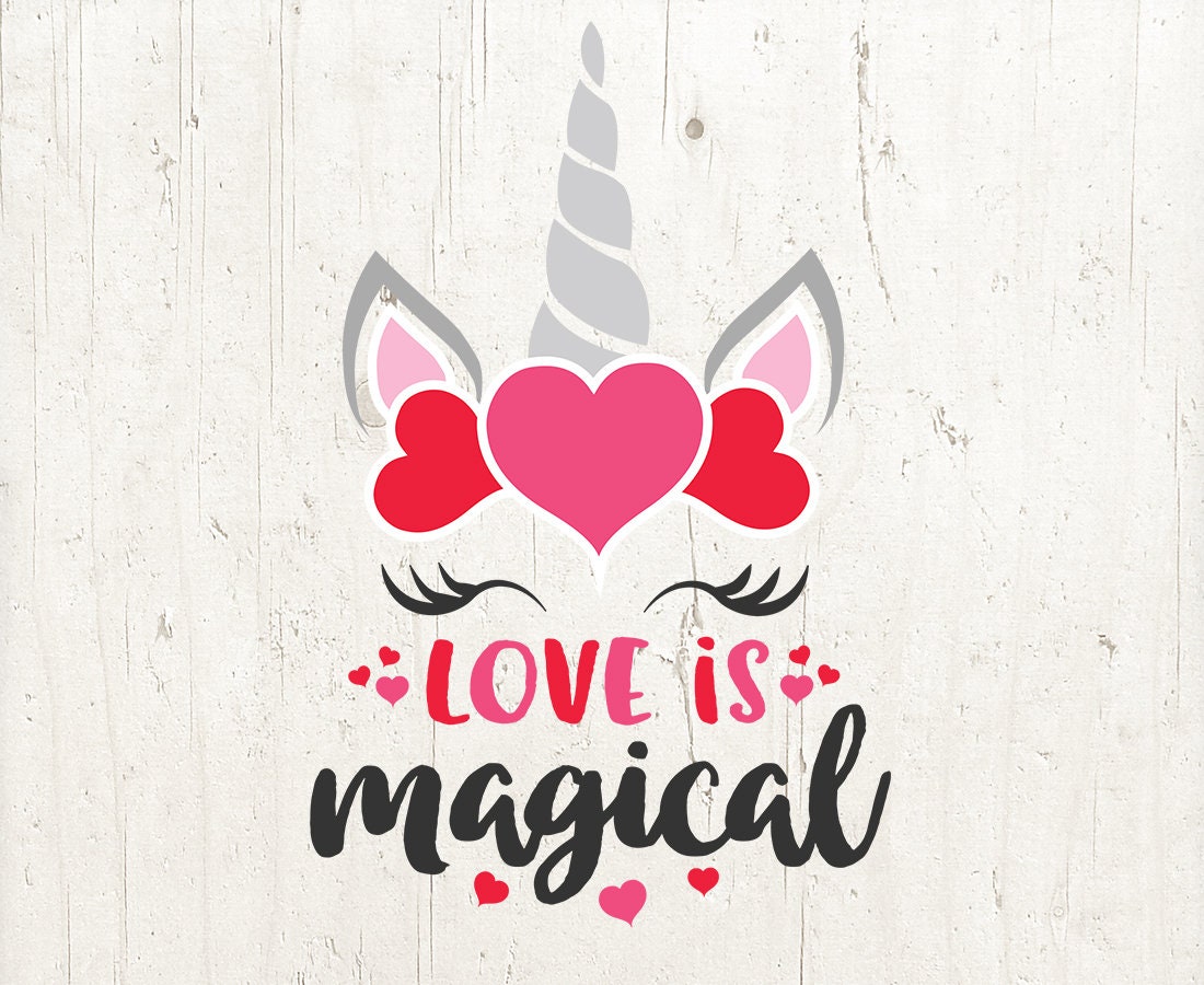Download Unicorn svg unicorn eyelashes Unicorn Svg Love Is Magical ...