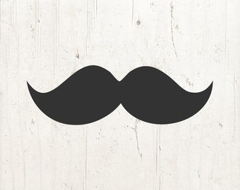 Imágenes prediseñadas de bigotes: Papá, Día del Padre, Bebé Niño png y svg (Descarga digital)