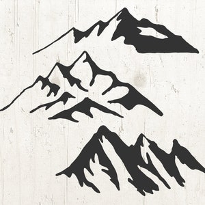 MOUNTAINS SVG, mountain svg, nature svg, rock svg, hill svg, mountain clip art, mountain clipart