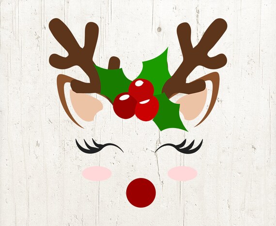 Reindeer Svg Christmas Svg Rudolph Svg Christmas Shirt Svg Xmas Svg Rudolf Svg Christmas Boy And Girl Reindeer Svg