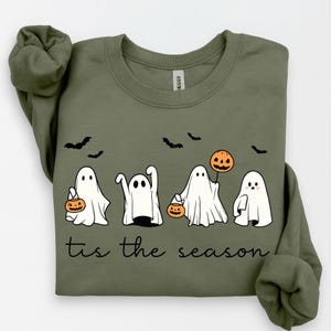 Cute Halloween Ghosts PNG | Tis the Season Halloween Png | Shirt Sublimation Designs | Humor | Funny png designs digital download