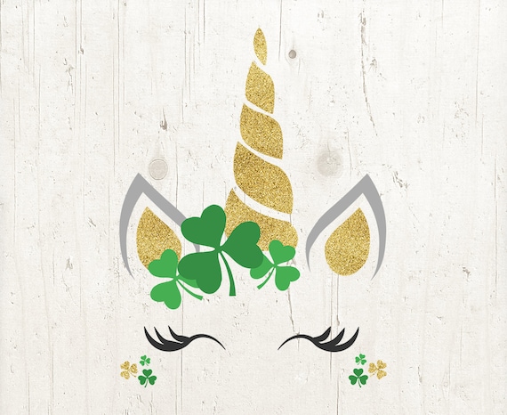 Download Unicorn Svg Unicorn Eyelashes Face Svg St Patrick S Day Etsy