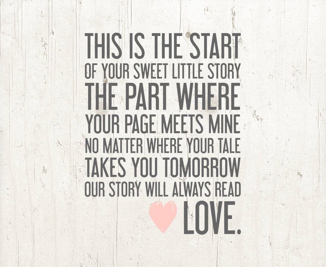 Download Love quote SVG Love story svg Love Quote Print | Etsy