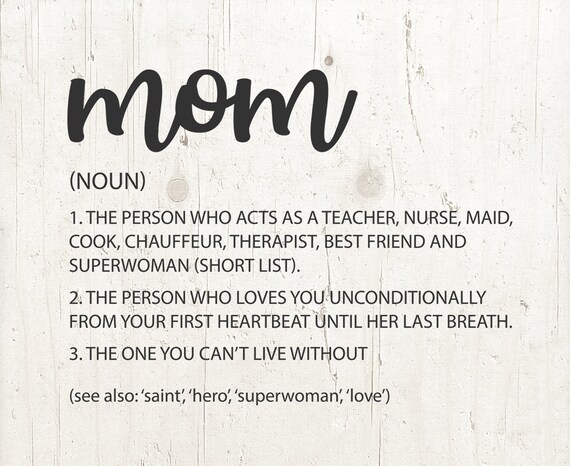 Download Mom Definition svg Mom Life svg mother svg Mother's Day | Etsy