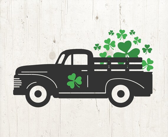 Download Truck Svg Shamrock Truck Svg St Patricks Day Truck St Etsy