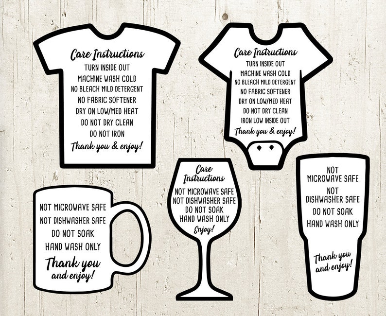 Download Care Instructions Svg Care Cards Svg Shirt Care Svg Washing Instruction Svg Tumbler Care Svg Svg File For Cricut Silhouette File Clip Art Art Collectibles