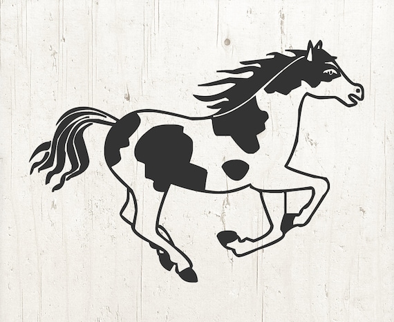Download Horse Svg Horse Clip Art Horse Clipart Horse Png Native Etsy