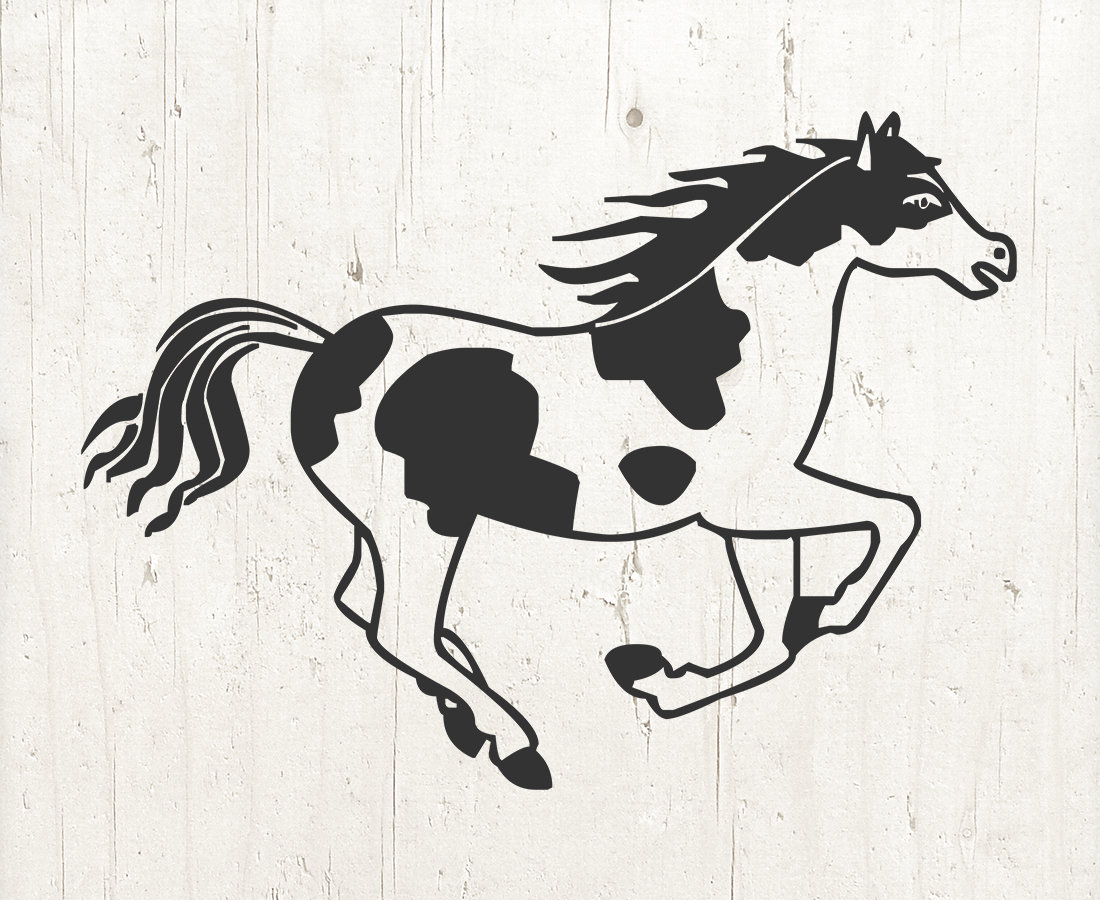 Download Horse SVG horse clip art horse clipart horse png native | Etsy
