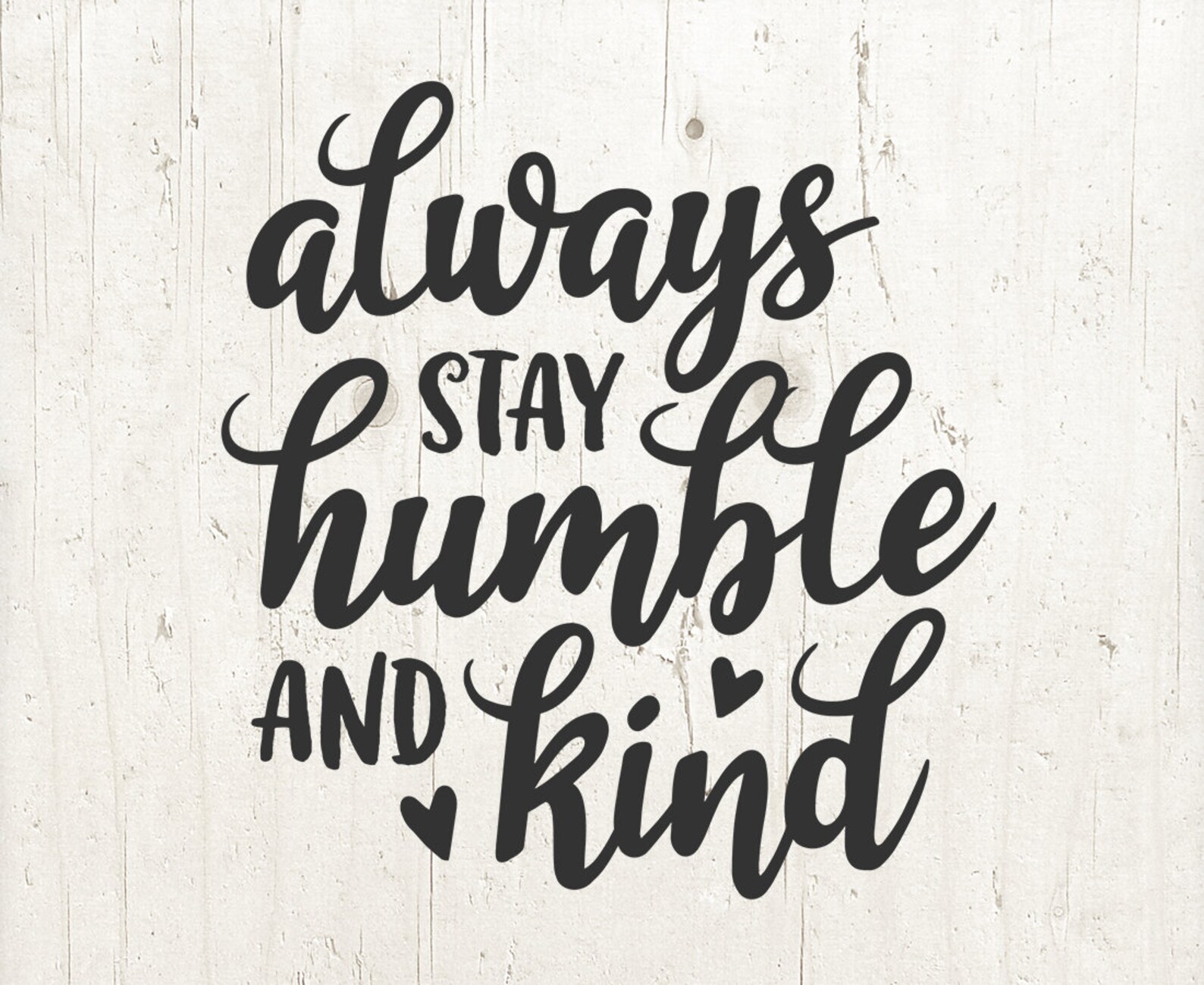 Always stay humble and kind svg family rules sign svg quote Etsy