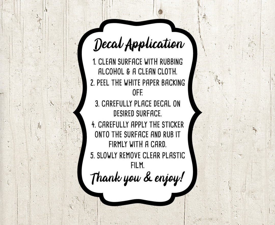 Cutting Board Care Card Care Card Instructions Print and Cut File  Silhouette Cricut Vinyl Instructions SVG File ONLY (Instant Download) 