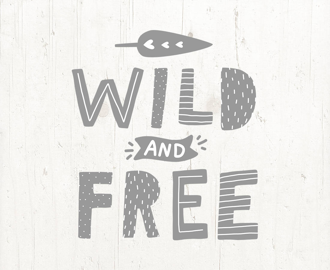 Download Wild and Free svg cut file boho svg feather svg vector | Etsy