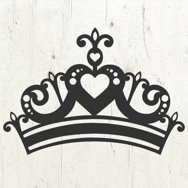 Tiara svg, crown svg, princess crown svg, Cut Files, cute svg, crowns svg