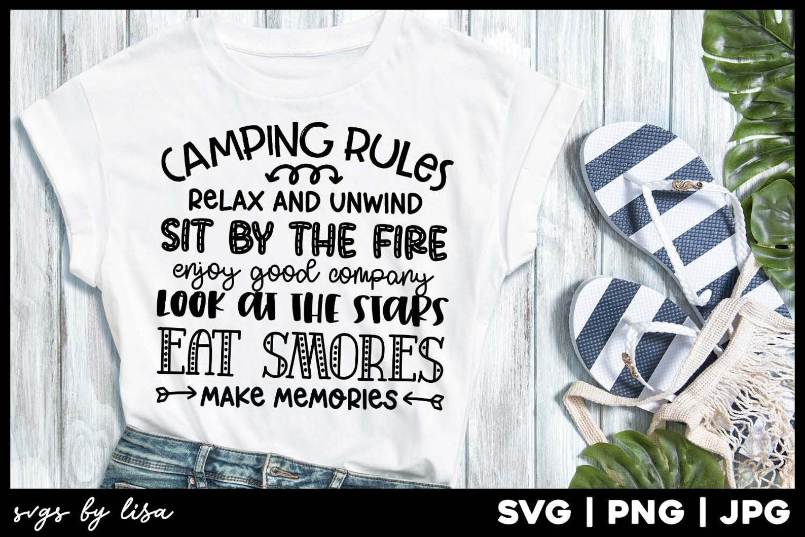 Camping Rules Svg Sign Camping Svg Camping Svg Files for Etsy
