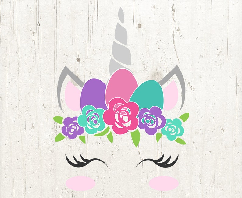 Download Unicorn svg unicorn easter svg floral unicorn svg unicorn ...