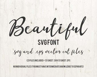 Alphabet Font SVG Cutfile, Modern Calligraphy SVG, Handwritten Script Cricut Svg fonts, Silhouette Cameo, Cursive Font SVG, vector Svg eps