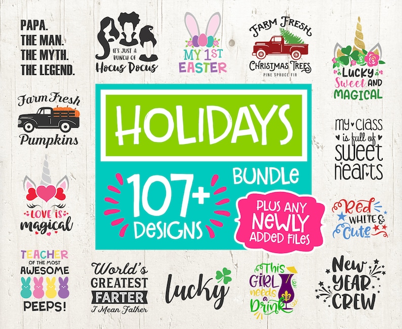 Download SVG Bundle Sale Svg files for Cricut All Holiday Christmas | Etsy