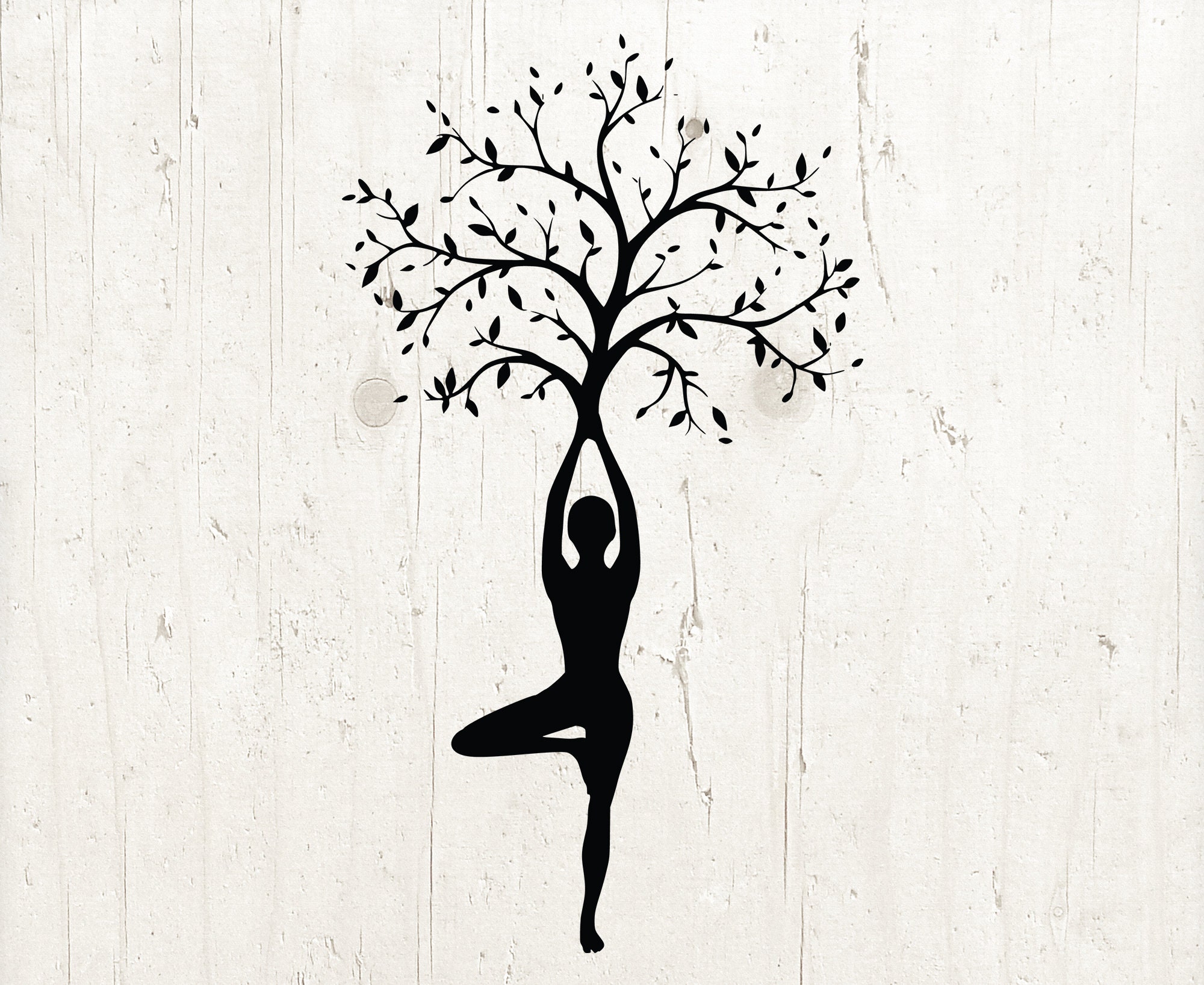 Download Yoga Tree Svg Meditation Svg Mindfulness Svg Yoga Svg Yoga Etsy