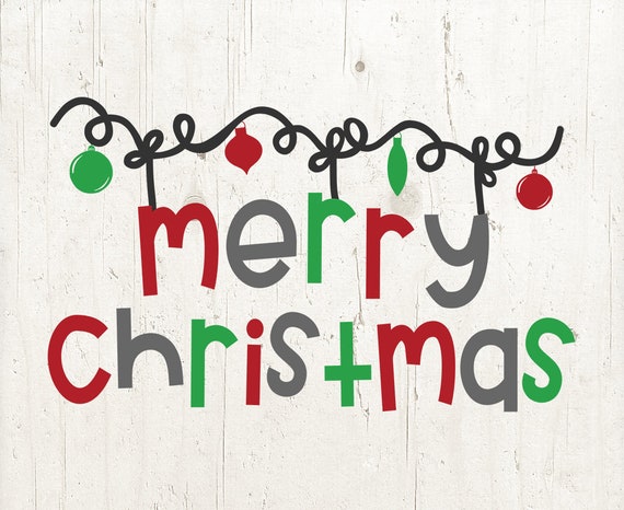 Download Free Merry Christmas Svg Sign Decor Vinyl Cut File For Cricut And Etsy SVG DXF Cut File