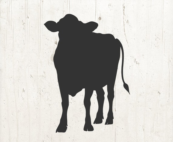 Download Cow SVG Cow Clipart Cow Silhouette Farm svg Cow Stencil | Etsy