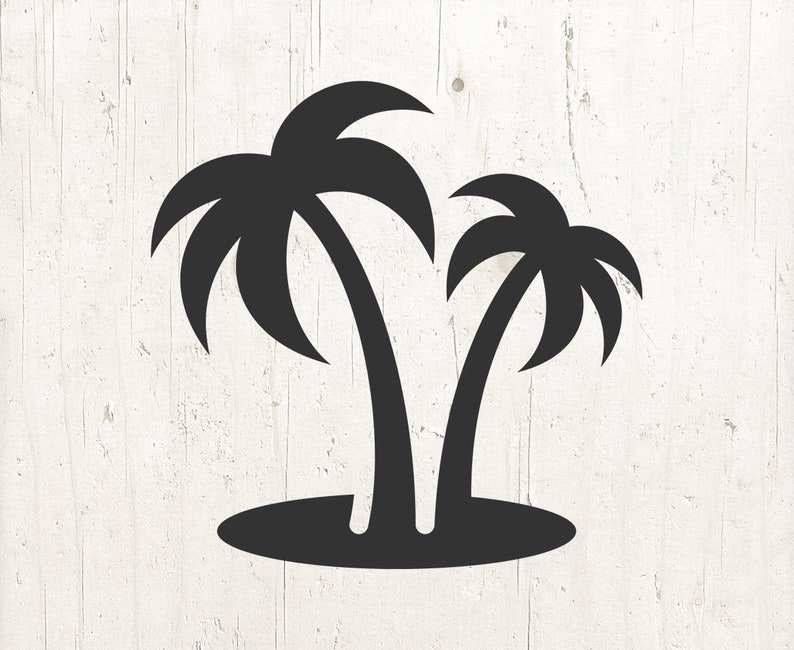 Download Palm Tree SVG Palm Tree Clipart Palm Cut Files For Cricut | Etsy