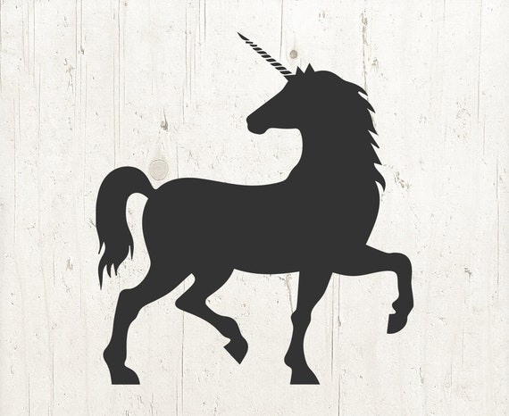 Download Unicorn Svg Cutting File Unicorn Silhouette Svg Unicorn | Etsy