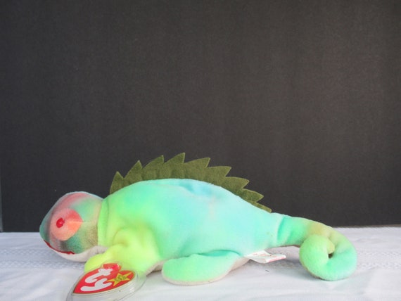 Rare iggy Beanie Baby 1st Gen With Tag Errors and FABRIC MIXUP Etsy