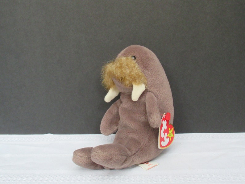Jolly the Walrus 1996 Retired Beanie Baby Etsy