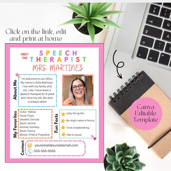 Therapist Flyer Etsy