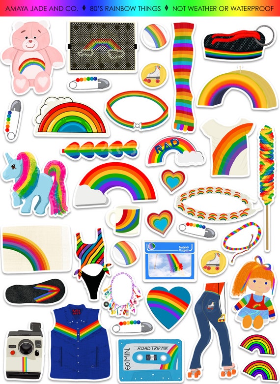 Rainbow Art set : r/nostalgia