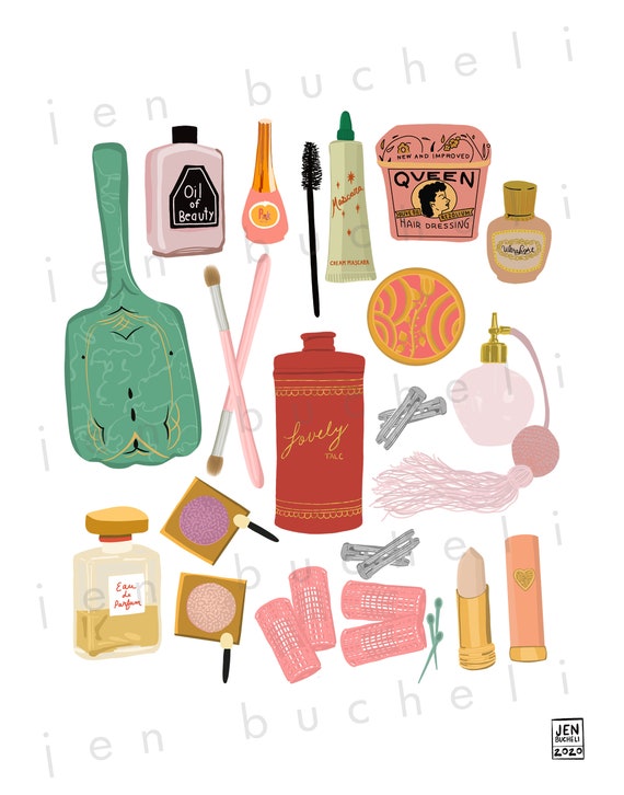 Vintage Makeup Products