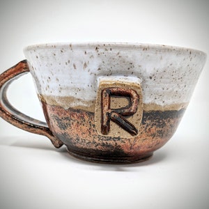Monogram Mugs - Personalized Mugs - Grad Gift Mug - Espresso Latte Mugs - 8 or 20 oz - Gift Wrap - Stocking Stuffer - Ready To Ship