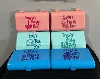 Busy Boxes/Art Boxes/Activity Boxes