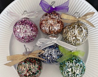Confetti Ornaments