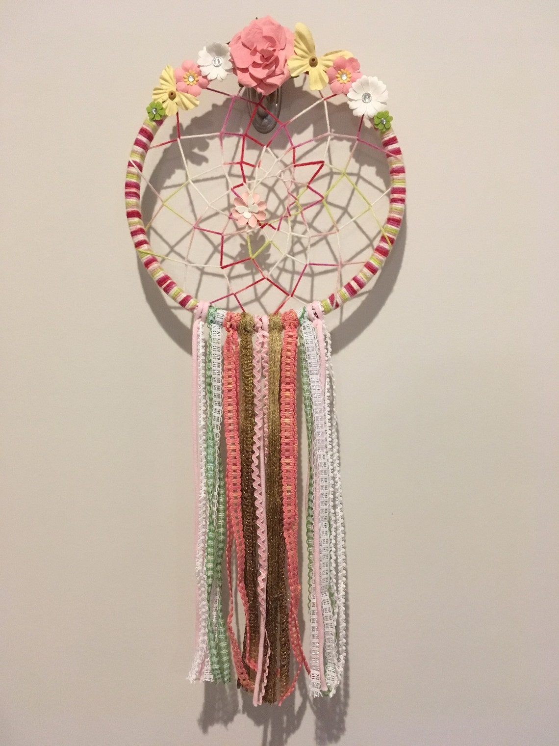 Butterfly Dream Catcher Etsy