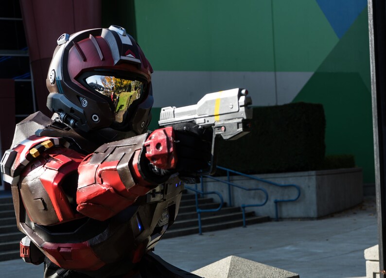 Halo Reach M6G 3D Model for Cosplay Prop Etsy