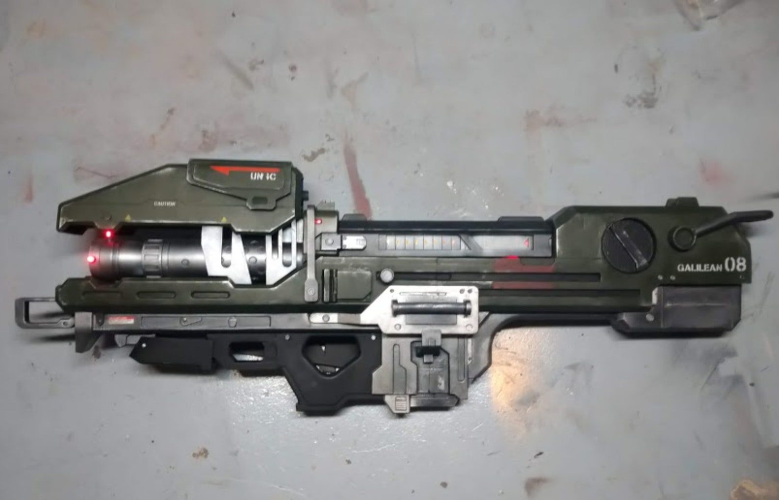 Halo Reach W/AV M6 G/GNR Spartan Laser 3D Model for