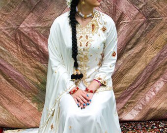 Vintage Zardozi Lehenga - Vintage Indian Lehenga - Vintage Indian Dress