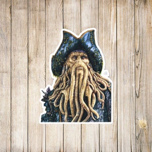 Davy Jones - Vinyl Art Sticker