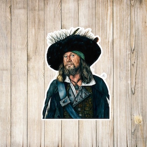 Hector Barbossa - Vinyl Art Sticker