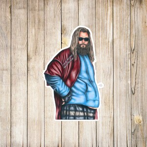 Thor - Vinyl Art Sticker
