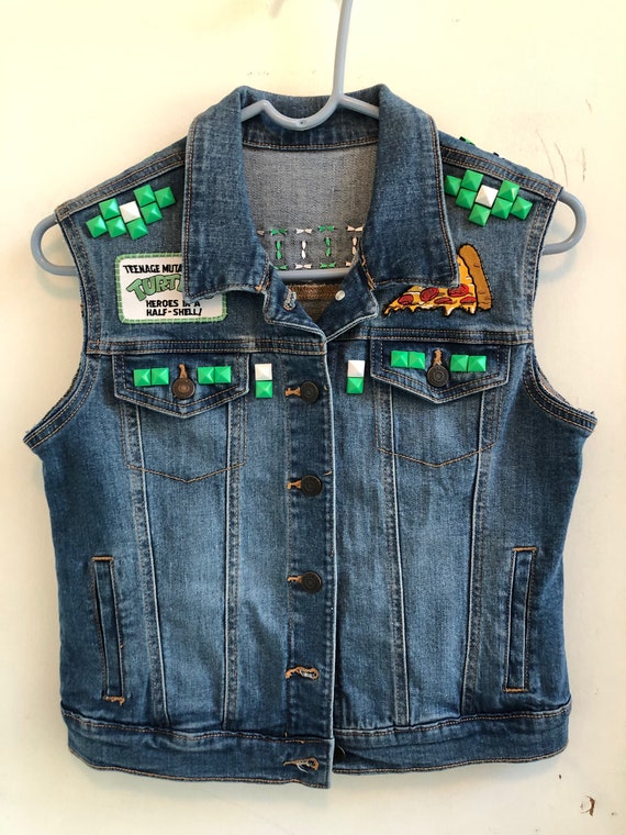 Children's denim vest sale