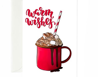 Hot Cocoa Christmas Card